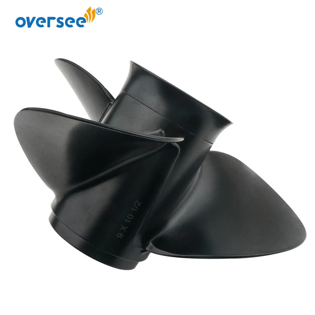 48-828158A12 Propeller For Mercury New Black Max 9x10.5 Prop 6-15hp 48-828158A12 Outboard Motor