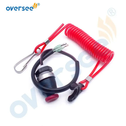 398-06830 Safety Stop Switch With Lanyard For Tohatsu Outboard Motor 398-06830-0 398068300M