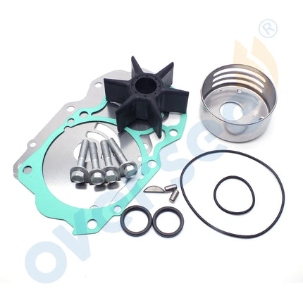 6CE-W0078-00 Water Pump Impeller Repair Kit For Yamaha 4 Stroke F225 F250 F300 Outboard Motor