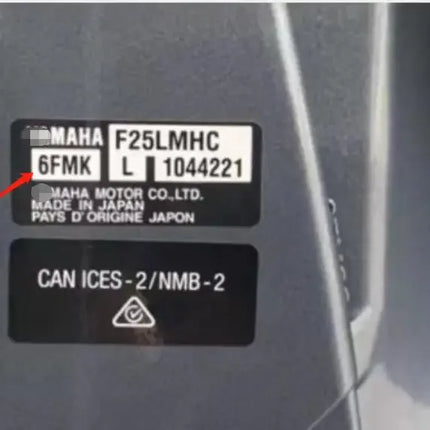 6FM-8591A-00 ECU Assy For Yamaha Outboard 4 Stroke F25 2017 Up New Version F25G Series