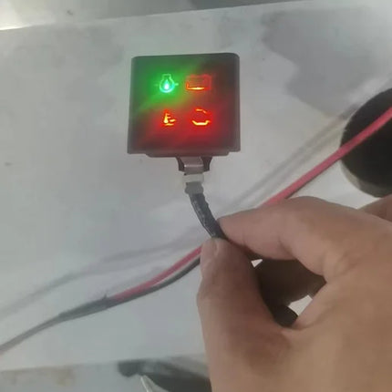 37210-ZZ5-762 Lamp Assy, Indication (4-LED) For Honda Outboard Motor Control Box BF90 BF115 BF150 BF250; 37210ZZ5762