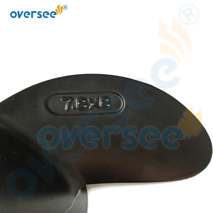 OVERSEE 3R1W64516-0 7.8 x 8 Outboard Propeller 7.8 x 8 For Tohatsu -Nissan 4HP 5HP 6HP Outboard Motors
