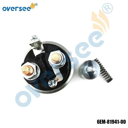 6EM-81941-00 Starter Solenoid Relay For Yamaha F75-115 VF90 VF115 Outboard Motor