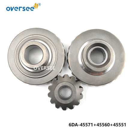 6DA Gear Kit 6DA-45571-00 + 6DA-45560-00 + 6DA-45551-00 for Yamaha F175 F200 Outboard Engine Parts