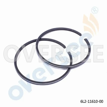 6L2-11631-00-97 Piston Set & Rings STD For Yamaha Outboard 25HP 6L2 6L3 Engine Boat Motor
