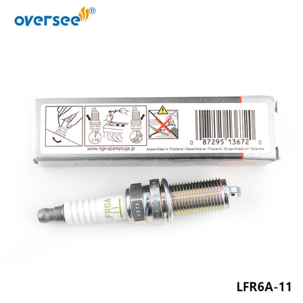LFR6A-11 NGK (3672) Standard Spark Plug Sparkplug Quicksilver 881284Q, 1-Pack