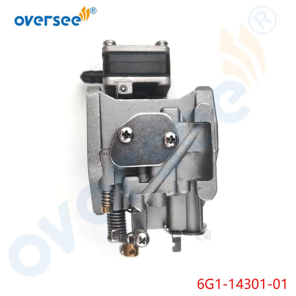 6N0 Carburetor 6G1-14301-01 for Yamaha 6HP 8HP 2 Stroke Outboard Engine 6G1-14301-10 6N0-14301-20 -00 6N0-14301-10