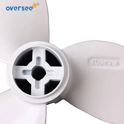 6F8-45942-01-EL 5pcs Aluminum Propeller Size 7-1/4X5 Replaces For Yamaha Parsun 2HP 2.5HP Outboard Motor 6F8-45942 7.25x5