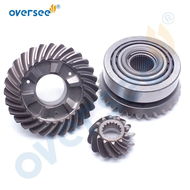 43-882812 /13 /14 Gear Set For Mercury 30-125 HP Outboard Motor Pinion 43-882812, Forward 43-882813, Reverse 43-882814T