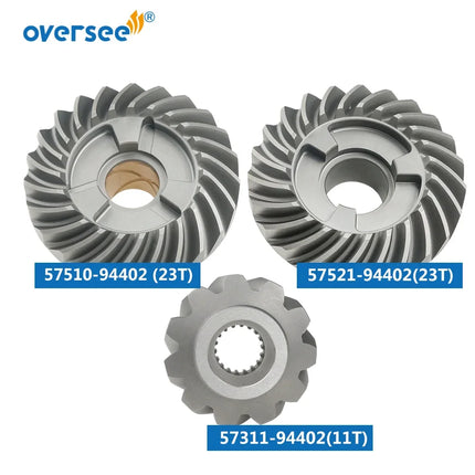 Gear Kit For Suzuki 2T DT40 35HP 40HP Outboard Motor 23T 57510-94400 57521-94400 57311-94400 Gear Set
