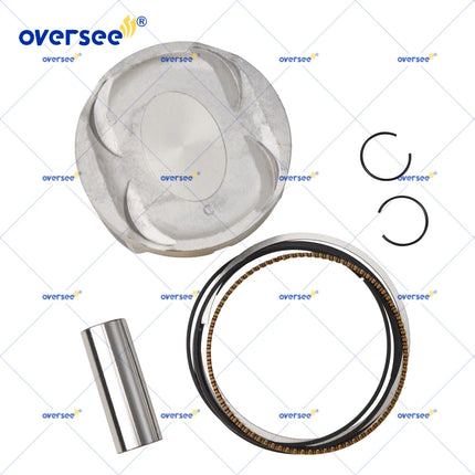 6CE-11631 Piston Set with Rings STD for Yamaha F200 225 250 300HP 4.2L V6 4-Stroke Outboard Engine
