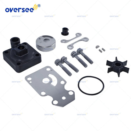 6AH-W0078-A2 Water Pump Impeller Repair Kit For Yamaha 4 Stroke 15HP 25HP F15C F20B F9.9H Outboard Engine