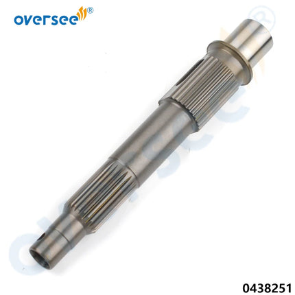 0432282 Propeller Shaft for Johnson Evinrude 135-150-175-200-225-250 HP Outboard Engine Prop Shaft 0438251