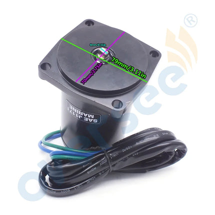 36120-ZV5-822 Tilt Trom Motor For HONDA Outboard Motor SUZUKI 38100-87J10 OMC 5032670 40 50HP 4 Stroke Lester 10861