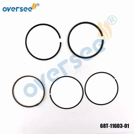 68T-11603-01-00 Piston Ring Set (STD) For Yamaha 6HP 8HP 9.9HP Outboard Engine F6 F8 F9.9 Boat Motor