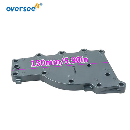63V-41113-00 Cylinder Outer Cover & Gasket 63V-41112-A0 For Yamaha 2T 9.9HP 15HP Exhaust Cover Outboard Motor