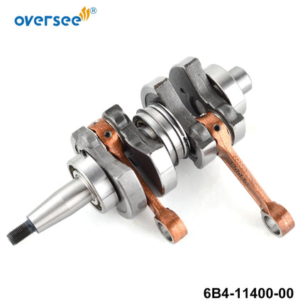 6B4-11400-00 Crankshaft Assy For Yamaha 2T 9.9HP 15HP Outboard Engine Parsun T15D 6B4-11400