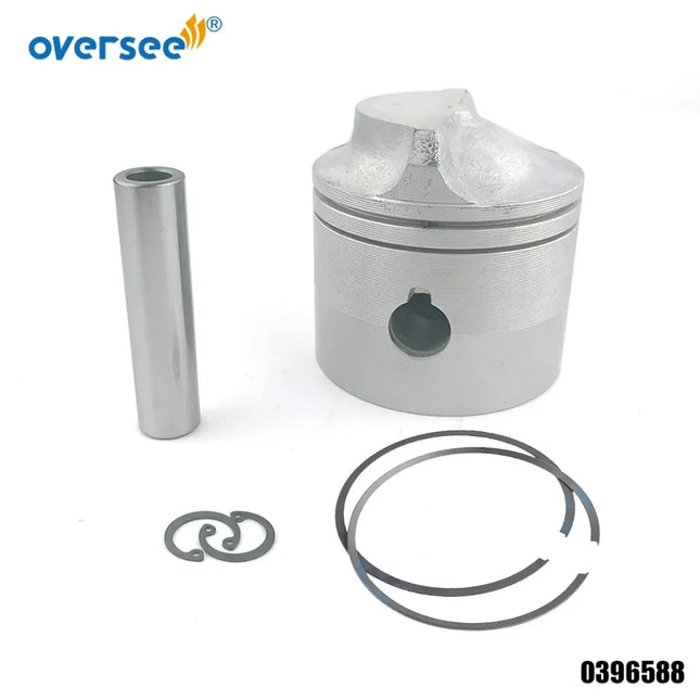 0396588 Piston Assy +030 For Evinrude Outboard E80-115HP Engine 5006667 0393929 392903