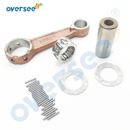 For Yamaha 6B4 2T E 9.9 15HP 2 Cyl E15DMH Outboard Engine Crankshaft & Power Head Rebuild Kit