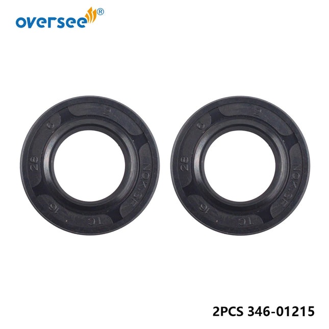 2PCS 346-01215-0 Oil Seal for Tohatsu Nissan Outboard Motor 25 30 HP 18x28x6mm 8537072