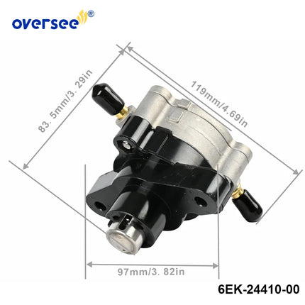 6EK-24410 Fuel Pump for Yamaha F115 LF130 115HP Outboard Engine 6EK-24410-00