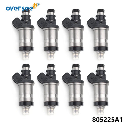 805225A1 Fuel Injector 8pcs For Mercury Mercruiser Marine