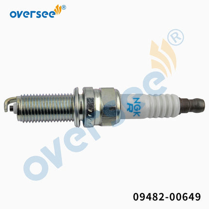 4PCS SPARK PLUG LKR6 09482-00649 For Suzuki Marine DF 115-200HP 0948200649