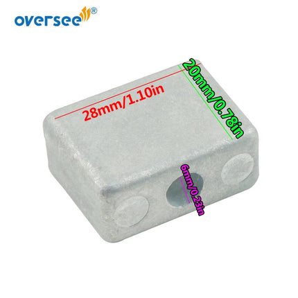 3B7-60218 Zinc Anode For Tohatsu Outboard Motor Bracket 50HP to 90HP 3B7602180M