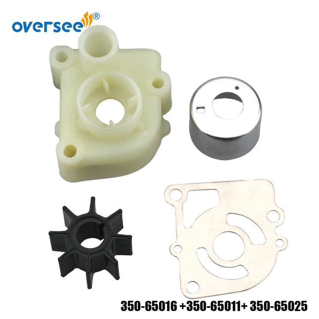 350-65016-1 350-65011-1 350-65025-0 334-65021-0 Water Pump Repair Kit For Tohatsu Outboard Motor 9.9HP-18HP 2T Boat Engine Parts