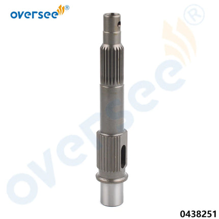 0432282 Propeller Shaft for Johnson Evinrude 135-150-175-200-225-250 HP Outboard Engine Prop Shaft 0438251