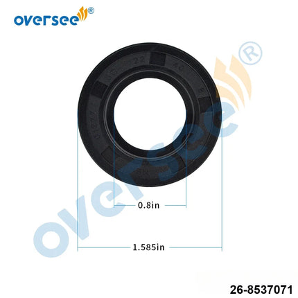 26-8537071 Lower Oil Seal for Mercury 25HP 30HP Outboard Engine Cylinder Block Parts 8537071