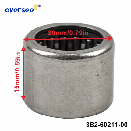 3B2-60211-0 Needle Bearing Set For Tohatsu NS M F 8HP 9.8HP Outboard Engine Driver Shaft Bearing