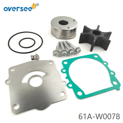 61A-W0078-A1 Impeller Water Pump Repair Kit with Housing for YAMAHA Outboard 115 150 175 200 225 250 300HP V6 Replace 18-3396