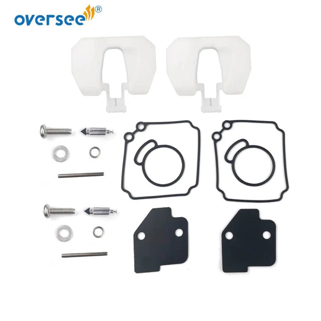 Carburetor Repair Kit 6L2-W0093-00-00 for YAMAHA 2-Stroke 20HP 25HP Outboard Engine