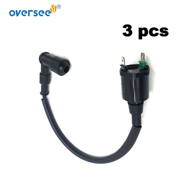 OVERSEE Outboard Ignition Coil For Honda 30511-ZV5-003 30512-ZV5-003 30513-ZV5-003 1997-2007 35hp 40hp 45hp 50hp