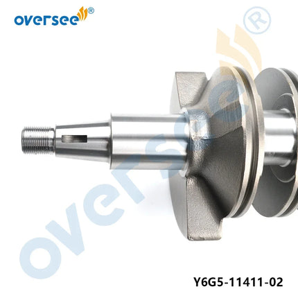 6G5-11411 Crankshaft Assy For YAMAHA 2 Stroke Outboard Motor 150 HP 200HP V6 90HP 6G5-11411-01