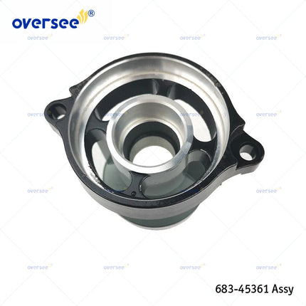 683 6B4 Lower Casing Cap Assy For Yamaha 2 Stroke 15HP 9.9HP Outboard Engine With Bearings and Seals 683-45361 6B4-45361