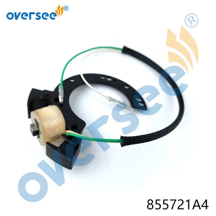 855721A4 Motorcycle Ignition Coil Stator For Mercury 6HP 8HP 9.9HP 10HP 15HP 20HP 25HP Outboard Engine 174-5721 855721T8