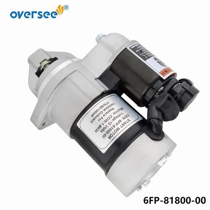 6FP-81800 Starter Motor Assy for Yamaha Outboard F75 F90 HP Engine 6FP-81800-00 High Quality Starting Motor