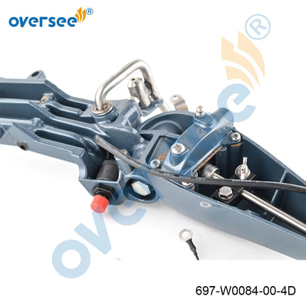 663-42111 Steering Tiller Handle Assy For Yamaha 2T 48HP 55HP 69D E60HMHD Outboard Engine 697-W0084-00-4D 697-W0084
