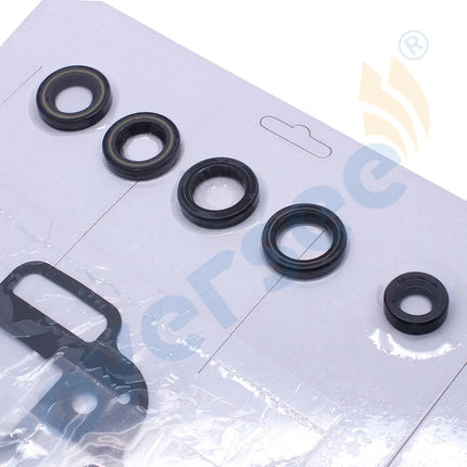 69G-W0001-20 Gear Box Gasket Kit For Yamaha 4T 8HP 9.9HP Outboard Motor Parts Lower Casing Seal Kit 69G-W0001 18-0025