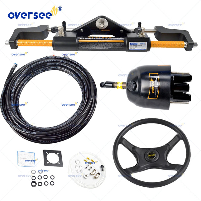 200HP Boat Hydraulic Steering Cylinder Kit For Yamaha Mercury BayStar Teleflex Boat Accessories