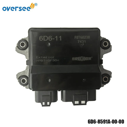 6D6-8591A ECU Engine Control Unit for Yamaha 4 Stroke 75HP F75 Outboard Engine 6D6-8591A-16-00