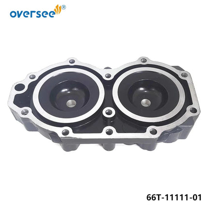 66T-11111-01-1S Cylinder Cover Head for Yamaha Parsun T 40HP 2-stroke Outboard Engine T40-05000003