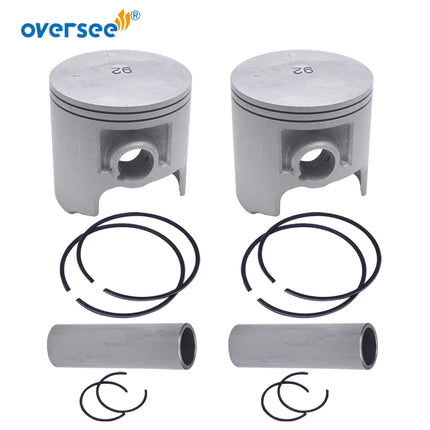 61X-11631 Piston Kit STD For Yamaha Waverunner Water Motorbike FX Bstr Rnr Rdr SUPERJET Outboard Engine 61X-11631-02-93