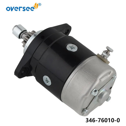 346-76010 Starter Motor 9 Tooth For Tohatsu Mercury Outboard Motor M25C M30C M40C 346-76010-0; 853805A1, 334760100M, 346760100