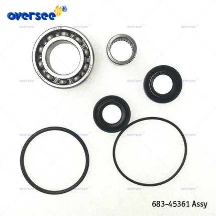 6B4-45361-00 Propeller Shaft Housing Assy For Yamaha 15HP 9.9HP 2 Stroke Outboard Motor 683-45361 With Bearing and Oil Seals
