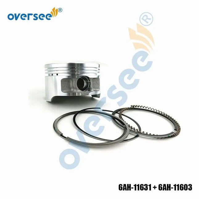 6AH-11631 Piston with Ring 6AH-11603 For Yamaha Parsun 4-Stroke 9.9HP 15HP 20 HP Outboard Motor 6AH-11631-00