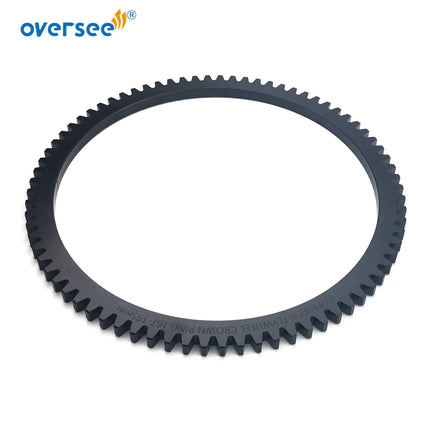 6AH-85550-10 Flywheel Crown Gear Ring For YAMAHA F15A Outboard Motor 15HP 6AH-85550 6AH Seapro F20