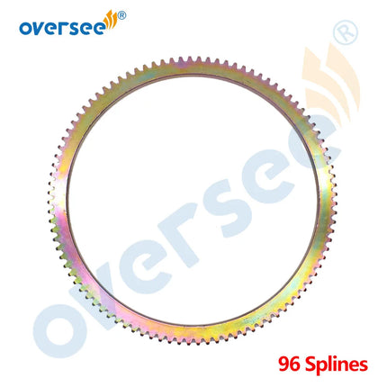 OVERSEE Flywheel Crown Gear Ring For Tohatsu Outboard Motor Seapro HDX Hidea Hangkai  2T 9.8-18HP Mercury 9.9HP